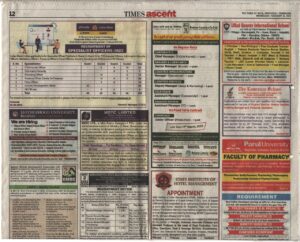 Times Of India Dated 22-02-2023