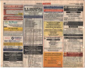 Times Of India Dated 08-06-2022